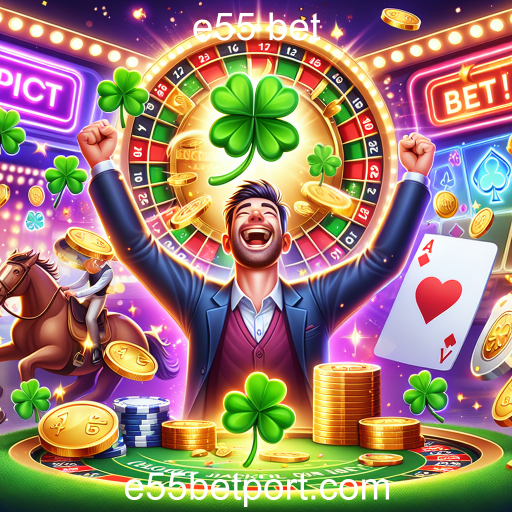 A Emoção dos Jackpots no e55 Bet: Ganhos e Entretenimento